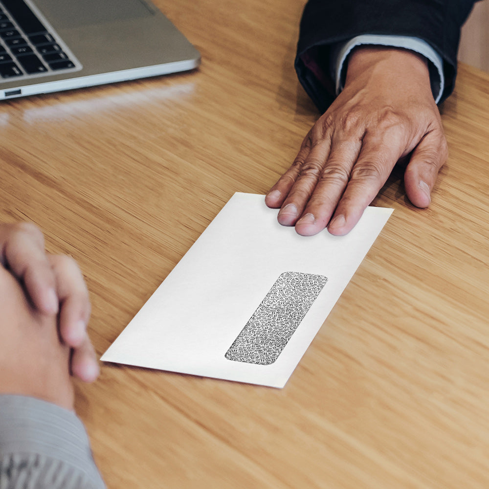 #10 Window Envelope w/Peel & Seal & Security Tint