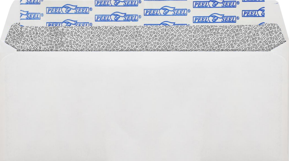 #10 Window Envelope w/Peel & Seal & Security Tint