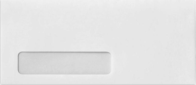 #10 Window Machine Insertable Envelope w/Peel & Seal