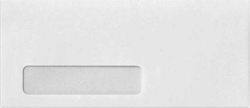 #10 Window Machine Insertable Envelope w/Peel & Seal